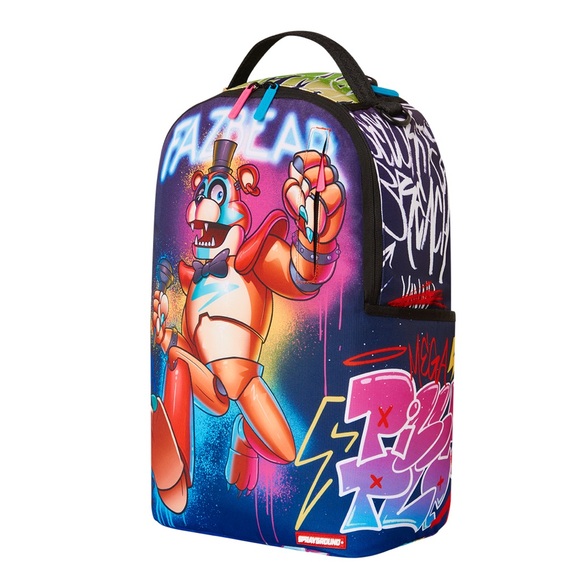 Sprayground FIVE NIGHTS AT FREDDY'S: GLAMROCK ROCKOUT DLXSR BACKPACK - Picture 2 of 8